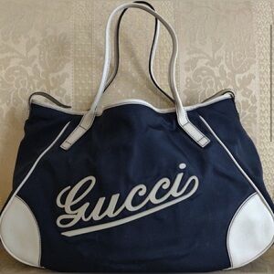 GUCCI Nylon Boulevard Tote vintage shoulder bag